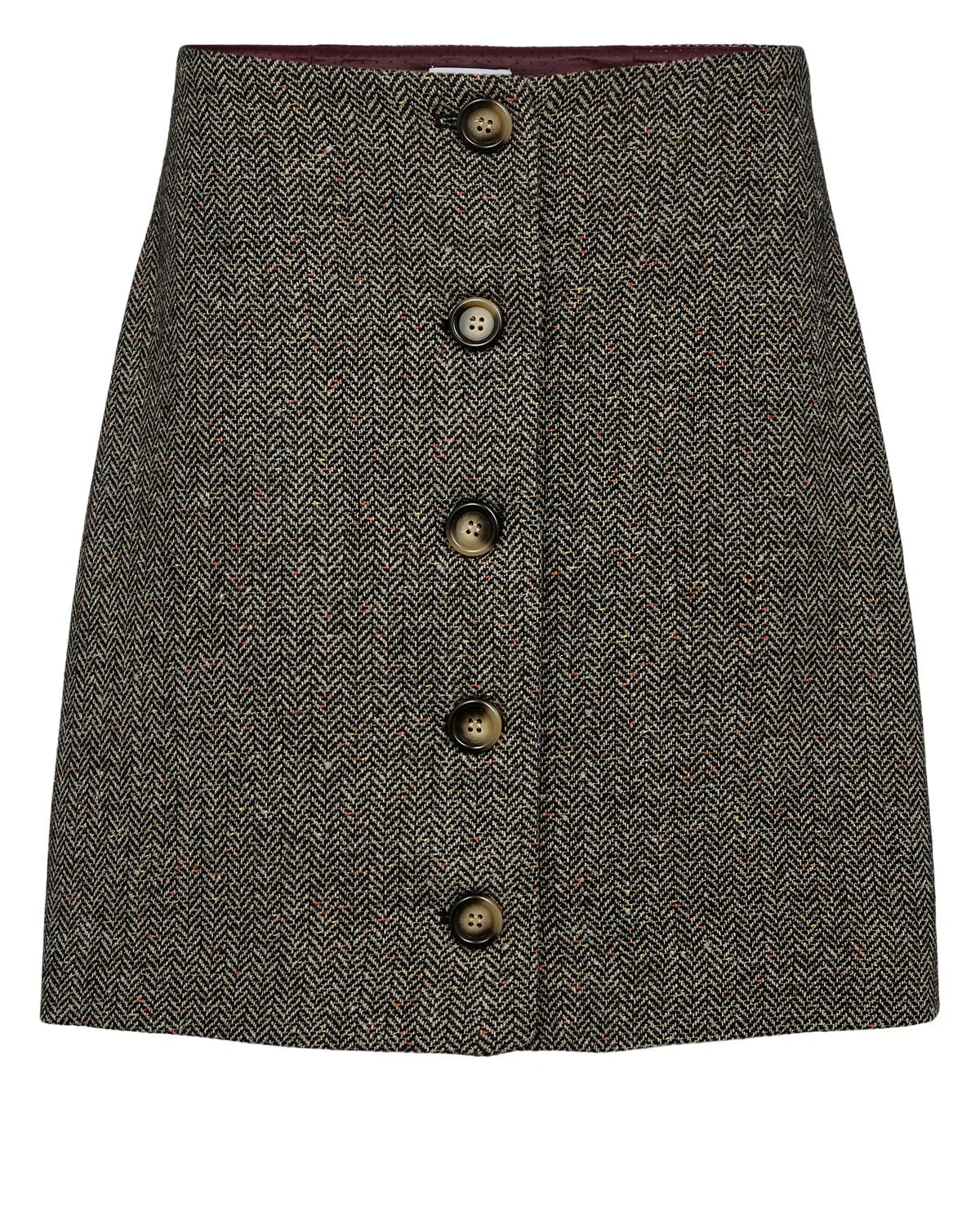 Nuavey Mini Skirt, Caviar