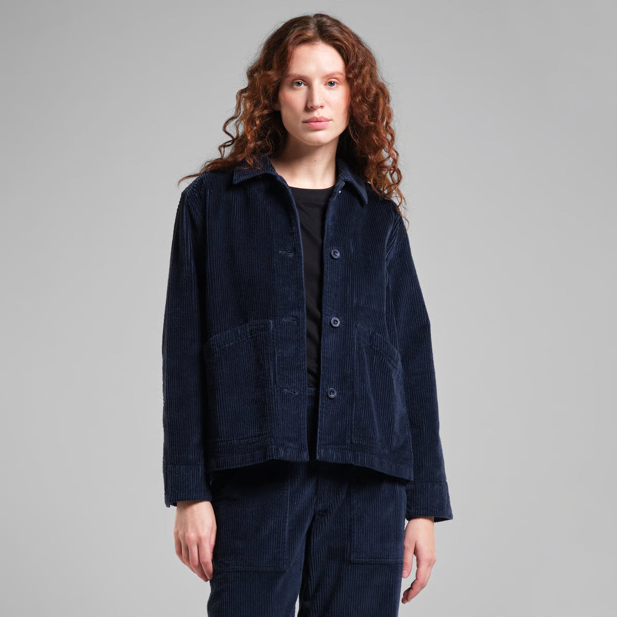 Jacket Stiby Corduroy, Navy